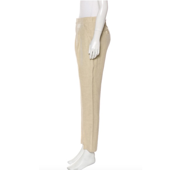 Theory linen pants pleated front sz4 - Picture 8 of 8